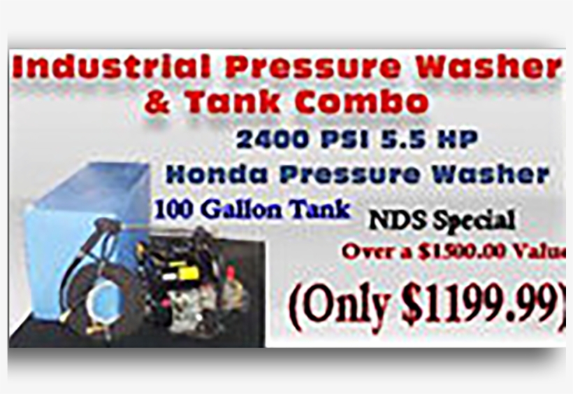 Industrial Pressure Washer - Electric Generator, transparent png #3846103