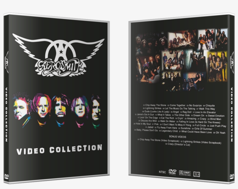 Aerosmith - Video Collection - Aerosmith, transparent png #3846173