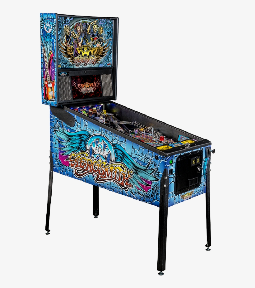 Aerosmith - Stern Pinball Aerosmith Premium Arcade Pinball Machine, transparent png #3846505