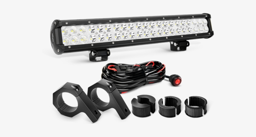 Nilight 20 Inch 126w Combo Led Light Bars & Off-road - Nilight 20 Inch 126w Spot Flood Combo Led Light Bars, transparent png #3846623