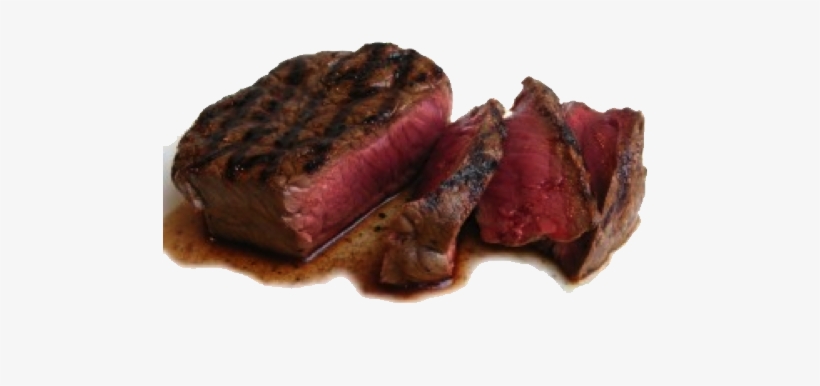 Cooked Meat Png Transparent Image - Ideal Products Miracle Blade Eight Steak Knives, transparent png #3846624