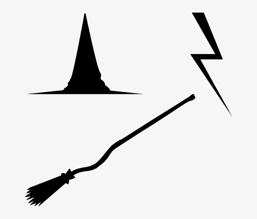 Vectors Pattern Harrypotter Feb2017 Try01 - Harry Potter Broom Vector
