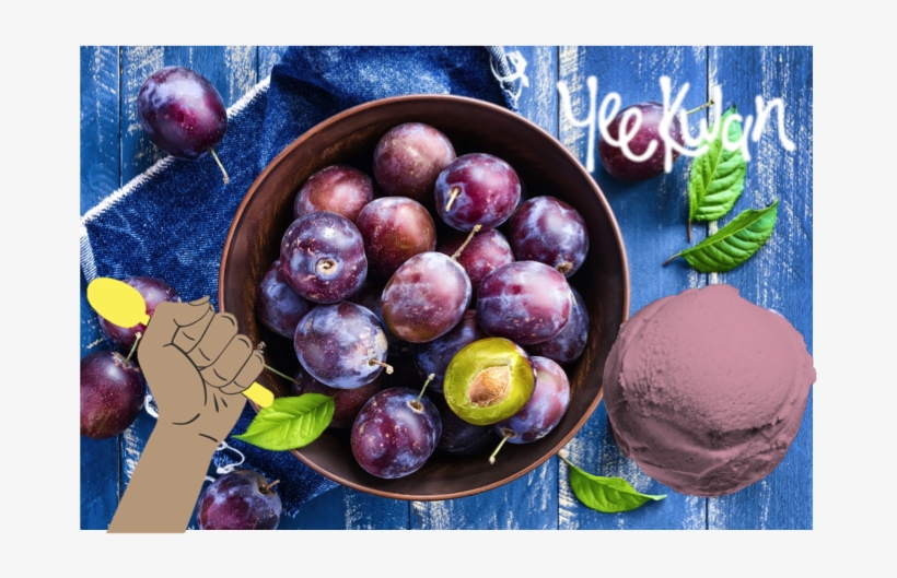 Plum And Umeshu Sorbet - Plums, transparent png #3846689