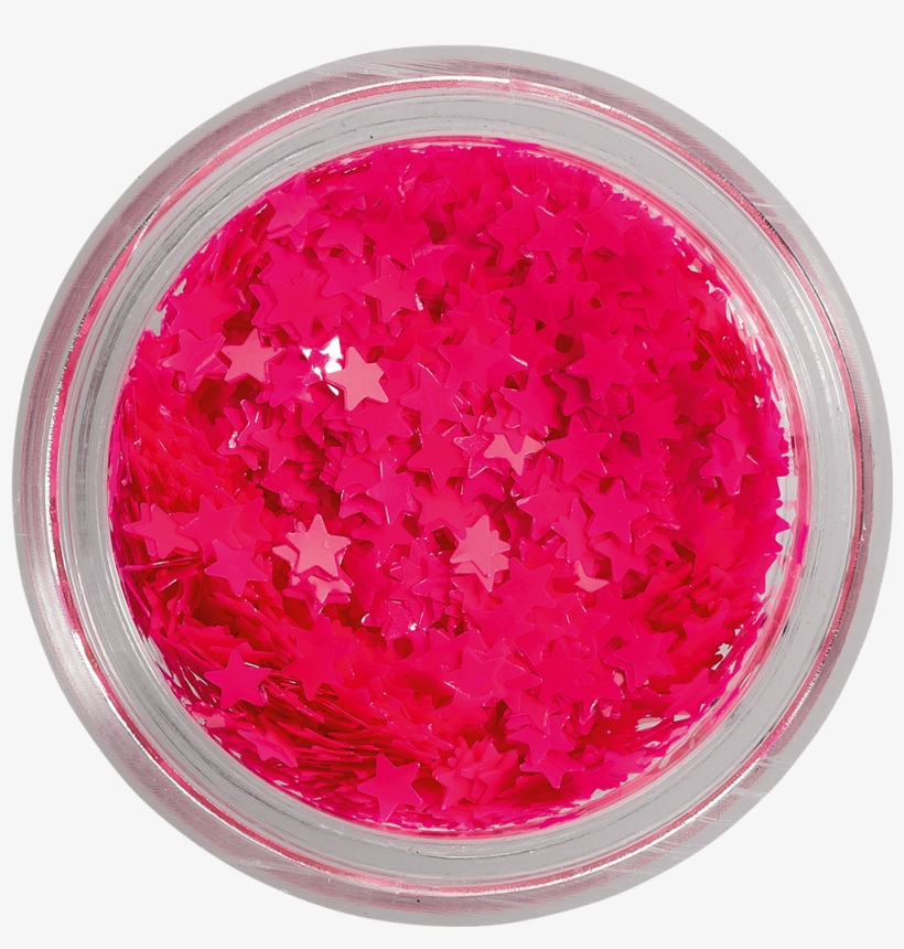 Neon Pink Stars - Peggy Sage Pailletten Nagel Neon Pink Star 149527, transparent png #3846777