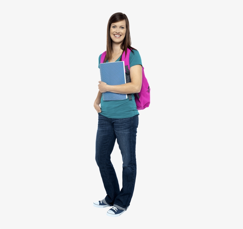 Free Png Young Girl Student Png Images Transparent - Student, transparent png #3847342