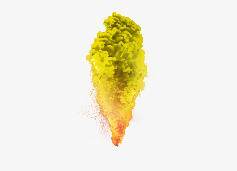 Yellow Smoke Png Download - Visual Arts, transparent png #3847453