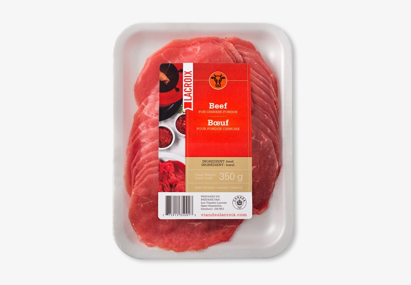 Thinly Sliced Beef - Viandes Lacroix, transparent png #3847614