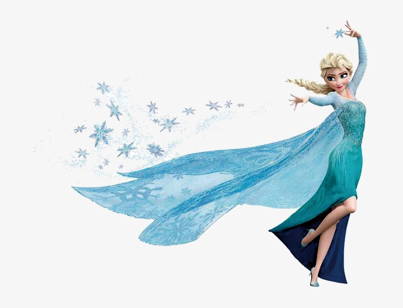 Elsa Built A Ice Castle On The Top Of The Mountain - Frozen Clipart, transparent png #3847766