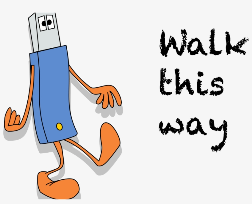 Walk This Way - 3drose Llc 8 X 8 X 0.25 Inches Mouse Pad, I'm This, transparent png #3847851