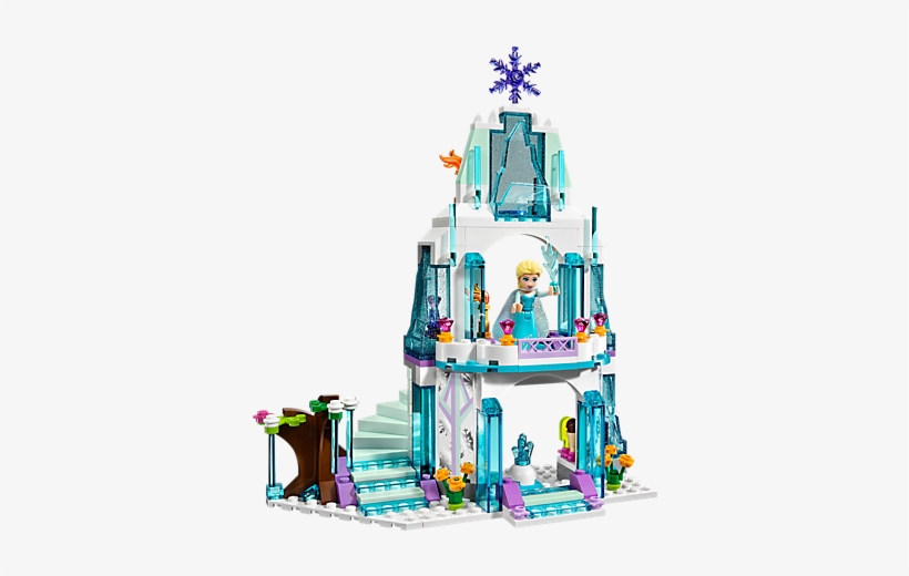 Elsa's Sparkling Ice Castle - [lego] Disney Princess Elsa's Sparkling Ice Castle, transparent png #3847922