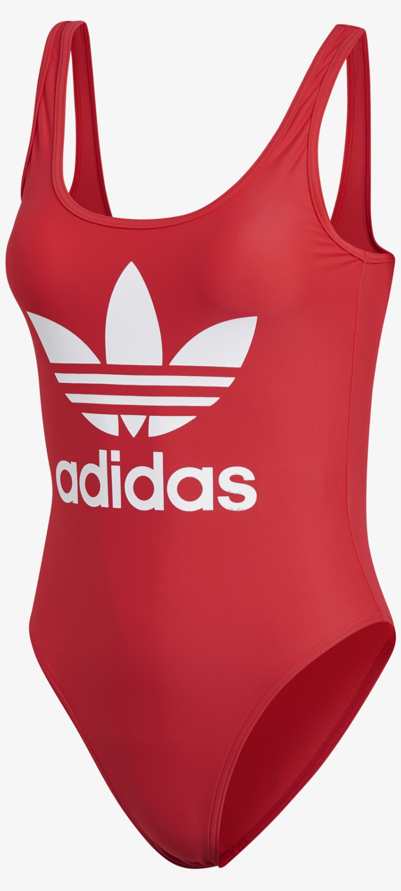 adidas swimsuit red