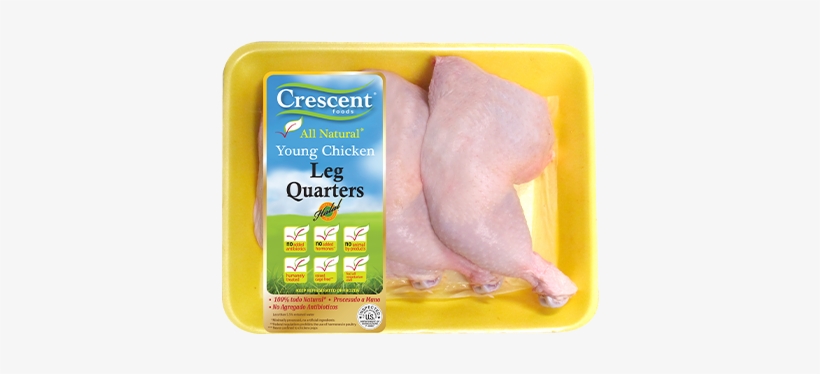 Crescent Foods Premium All Natural Halal Chicken & - Barbecue Chicken, transparent png #3848541