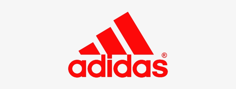 red and black adidas logo