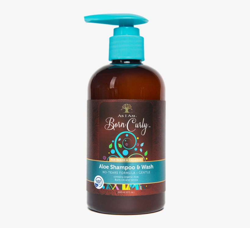 Aloe Shampoo & Wash - Born Curly Avocado Shea Cowash, transparent png #3848646