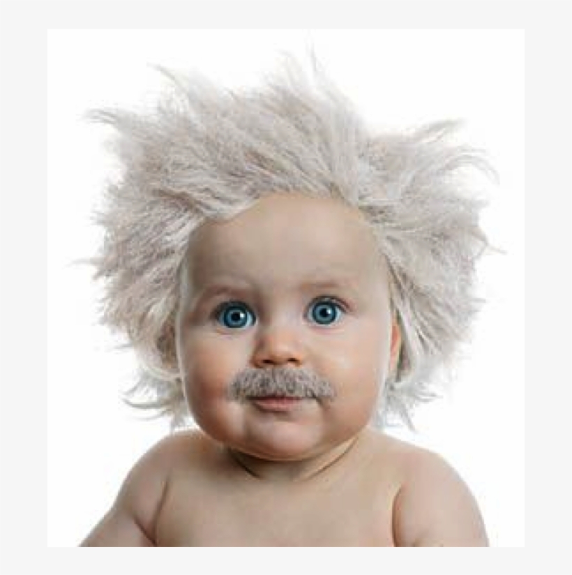Einstein Hair Png - Baby With Einstein Hair, transparent png #3848648