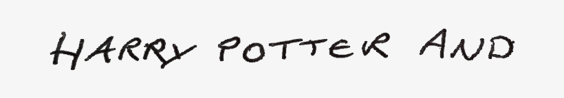The Hard Part For Me Was That I Couldn't Find My Copy - Always Harry Potter Transparent, transparent png #3849315