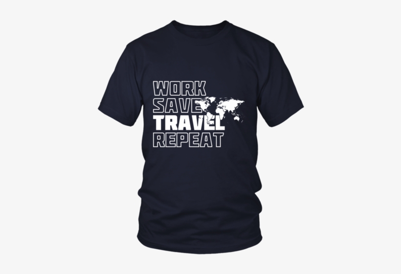 Image Of Work Save Travel Repeat Shirts - Fox Racing T Shirt, transparent png #3849523