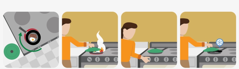 Woman Cooking - Cartoon, transparent png #3849542