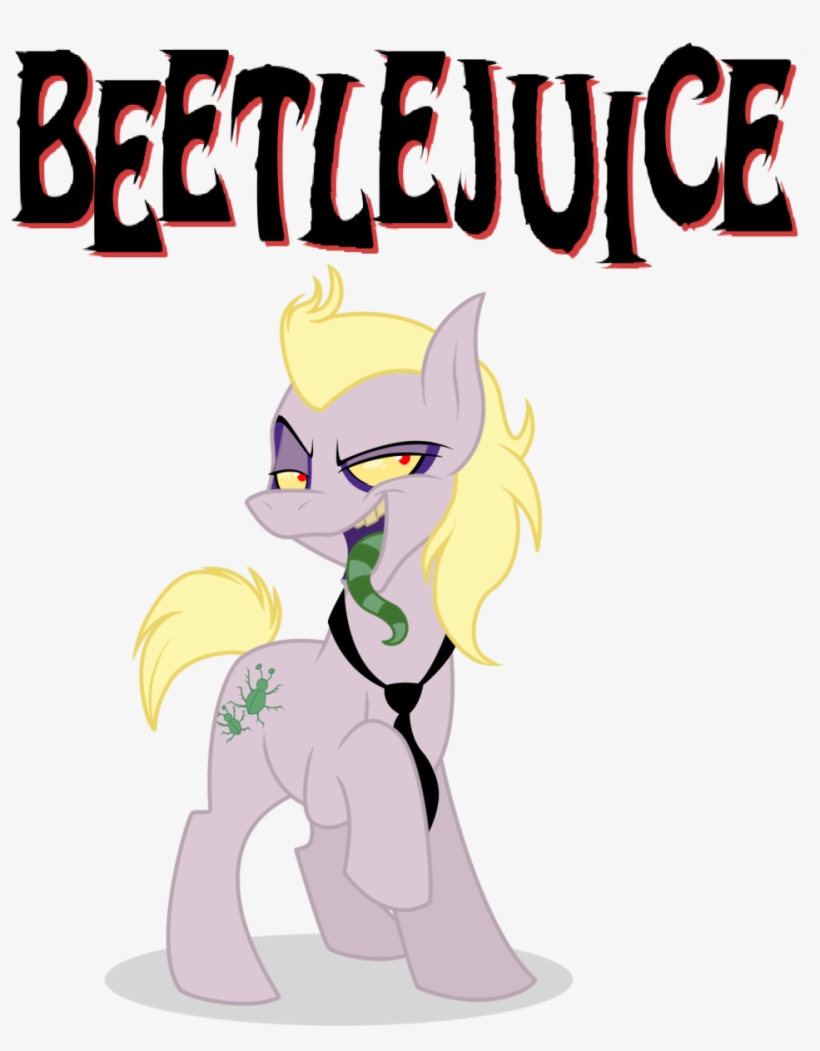 My Little Pony Beetlejuice - Beetlejuice My Little Pony, transparent png #3849833