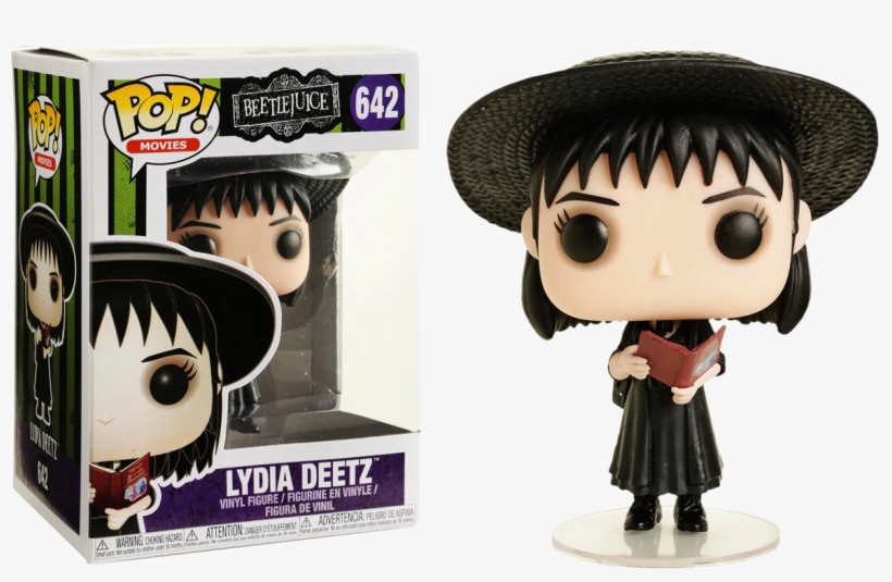 Lydia With Handbook Pop Vinyl Figure - Lydia Deetz Funko Pop, transparent png #3850453