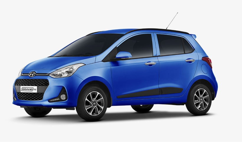 Blue Hyundai Transparent Background Png - Grand I10 Sportz 2018, transparent png #3850642