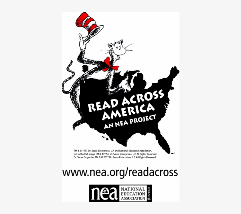 Seuss Day - Read Across America An Nea Project, transparent png #3850726