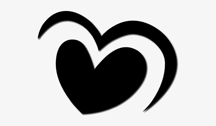 New Black Heart Png - Portable Network Graphics, transparent png #3850998