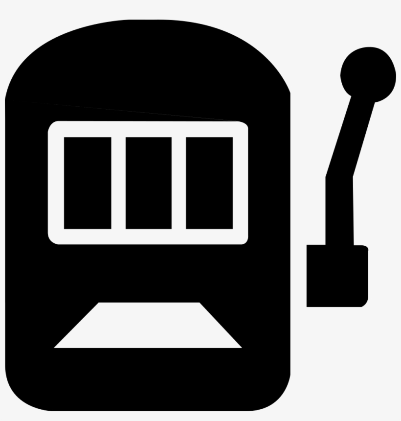 Luck Draw Comments - Slot Machine Icon Blue, transparent png #3851309