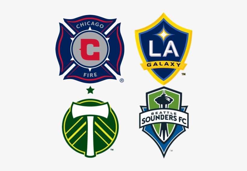 Emeryville, Ca The Chicago Fire, La Galaxy, Portland - Chicago Fire Fc Logo, transparent png #3851372