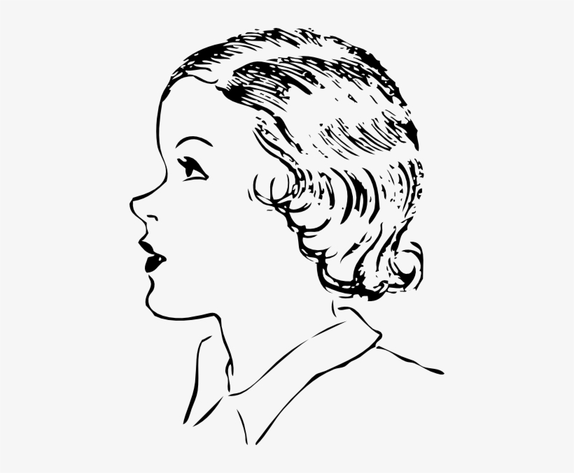 Short Hair Clipart Hairstyle - Hair Clip Art, transparent png #3851630