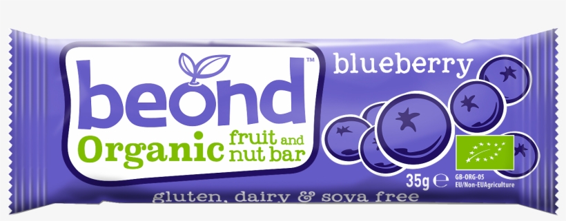Beond Organic Blueberry Fruit & Nut Bar - Beond Bars, transparent png #3851729