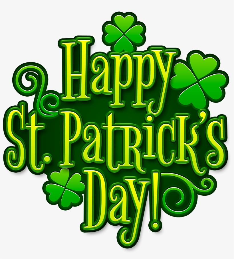 Wish Us Luck - St Patrick Tag Karte, transparent png #3851831