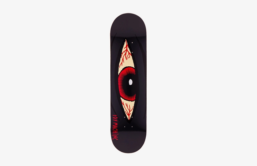 Toy Machine Sect Eye Bloodshot Deck - Toy Machine Bloodshot Skateboard Deck - 8.125", transparent png #3851866