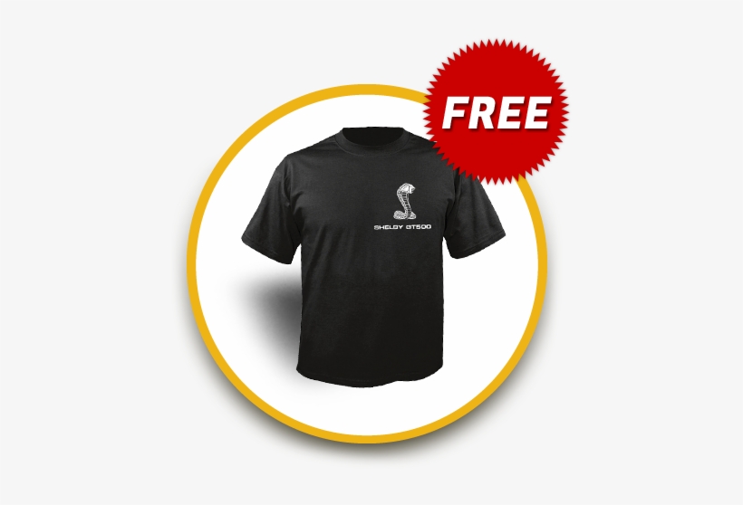 Your Official Limited Edition Ford Mustang Shelby - Tee Shirt Mustang Shelby, transparent png #3852406