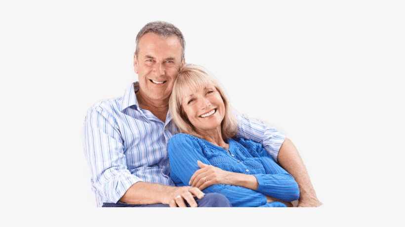 Old Couple Smiling Orthodontics Dentists In Parker, - Smiling Pensioners, transparent png #3852453