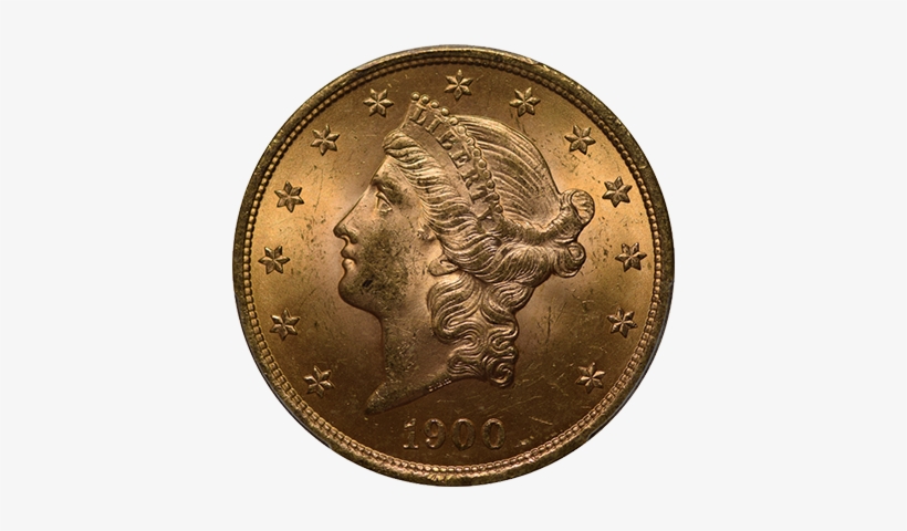 $20 Liberty Gold Double Eagles - 10 Centavos 1959 Mexico, transparent png #3853089