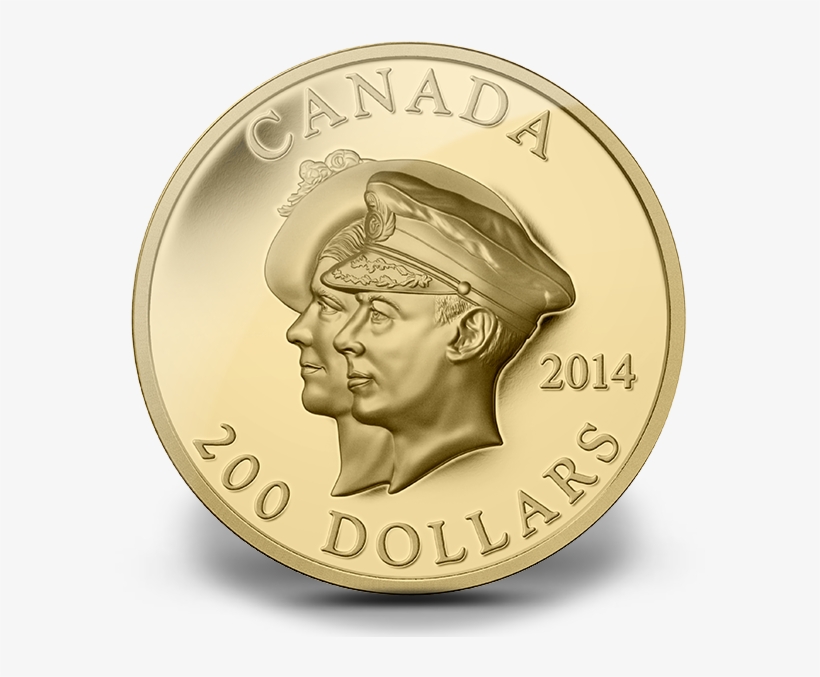 Canada 2014 75th Anniversary Of The First Royal Visit - 2014 $25 75th Anniversary Of The First Royal Visit, transparent png #3853180