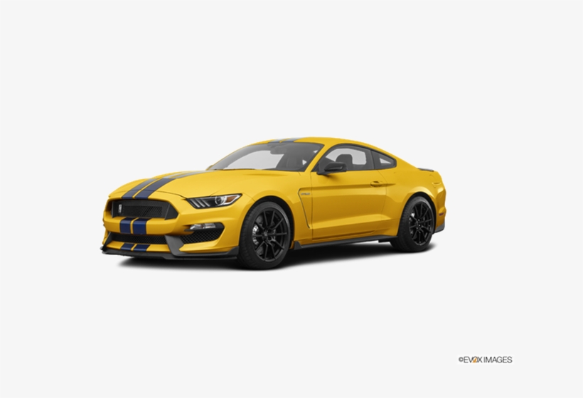 New Car 2018 Ford Mustang Shelby Gt350 - Challenger With Yellow Brake Calipers, transparent png #3853223