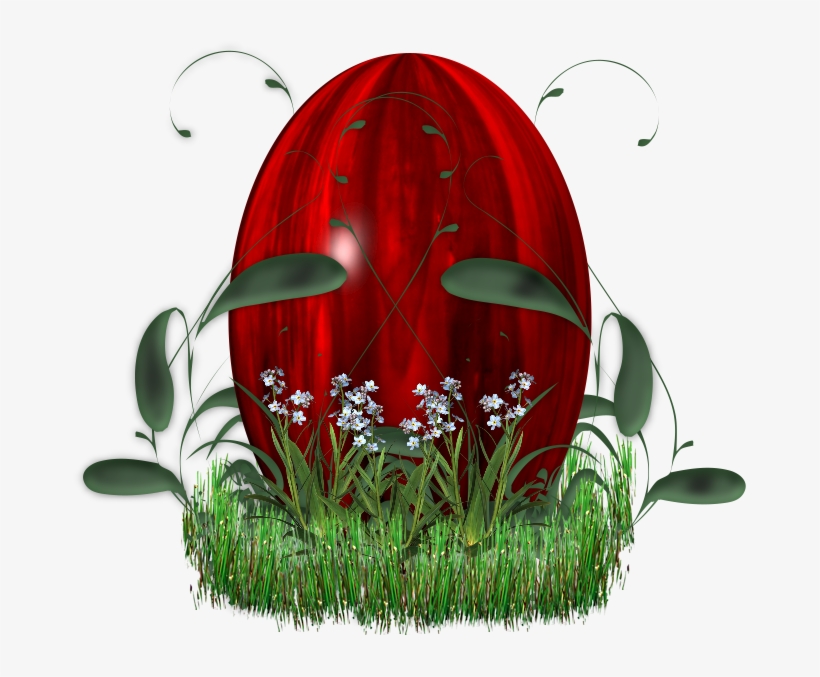 Easter Eggs And Grass - .net, transparent png #3853255