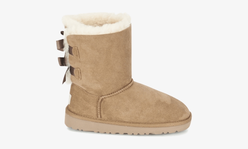 Bottes Ugg Camel Noeud - Ugg Boots, transparent png #3853328