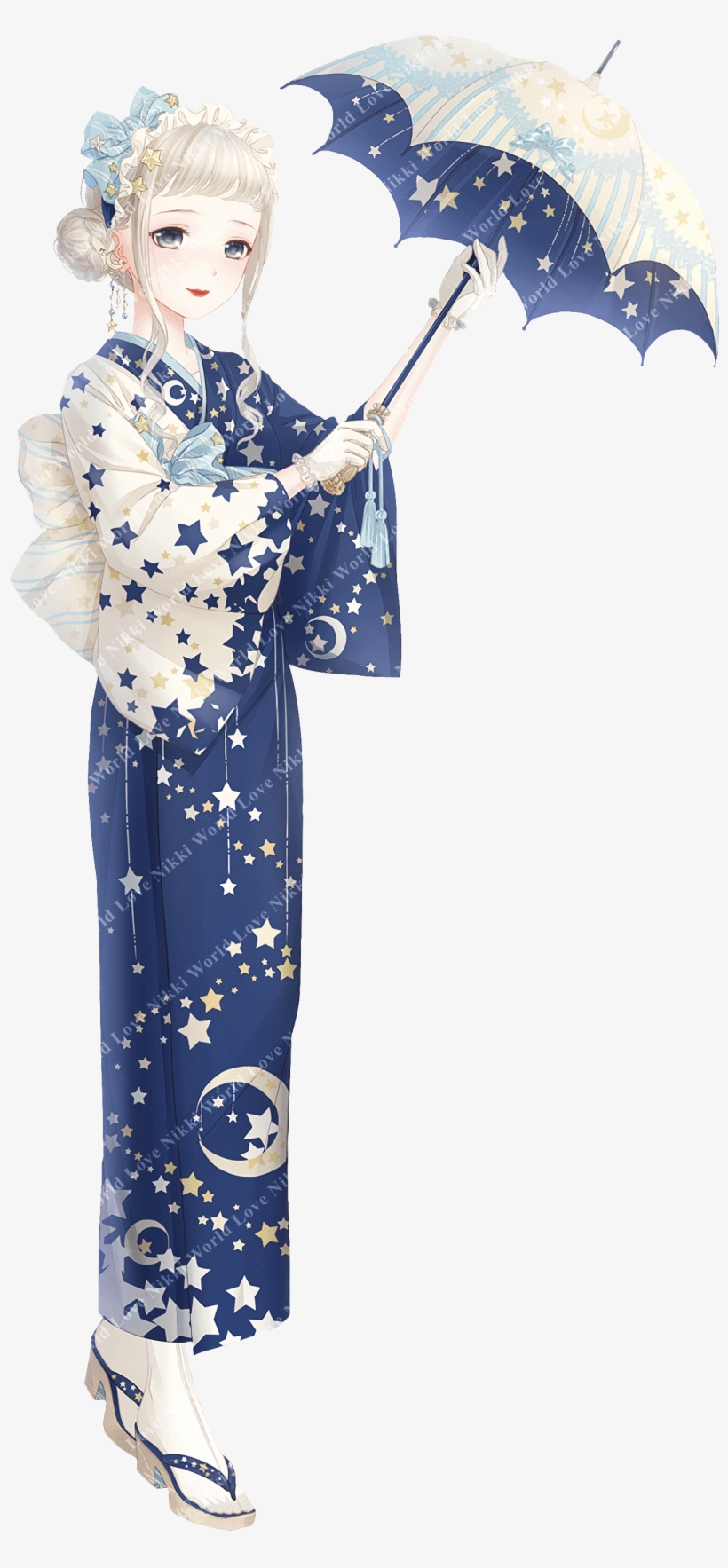 Love Nikki Bath In Starry Sky, transparent png #3853329