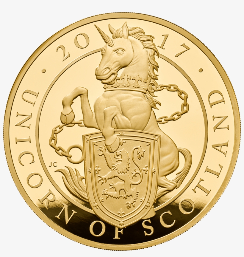 311 The Queens Beasts Discover Coin - Queens Beast Unicorn, transparent png #3853423