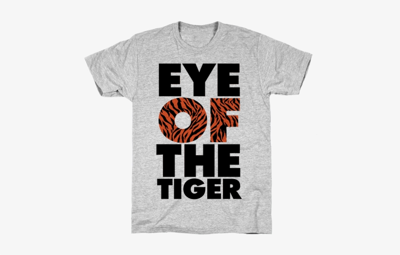 Eye Of The Tiger Mens T-shirt - Bride's Maid T Shirt, transparent png #3853589