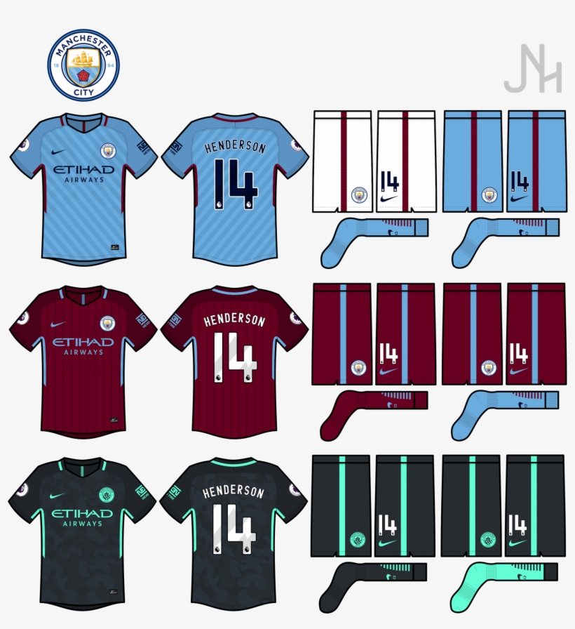 Mancity2017 - Premier League Jerseys 2017, transparent png #3853741