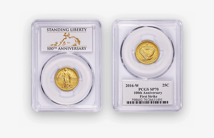 100th Anniversary Gold Coins - Coin, transparent png #3853823
