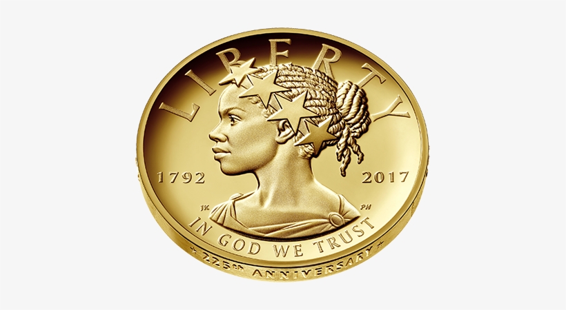 2017 American Liberty 225th Anniversary Gold Coin Obverse - Gold American Liberty Coin 225th Anniversary, transparent png #3853958