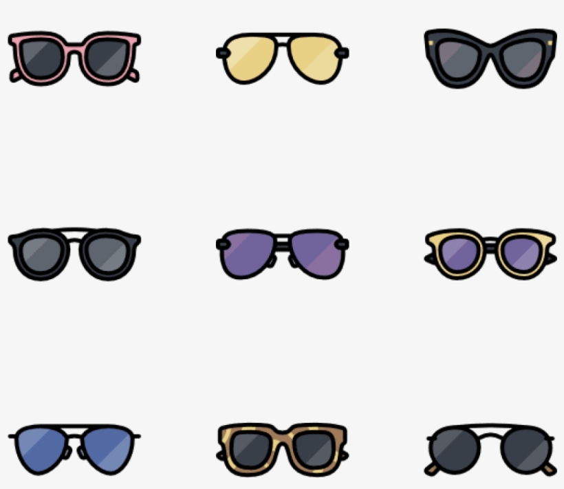 Sunglasses, transparent png #3854006