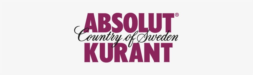 Absolut Kurant Vector Logo - Absolut Vodka Logo Png, transparent png #3854040