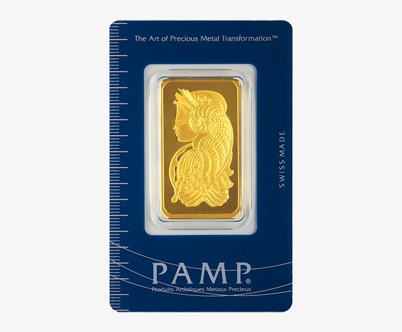 Buy 1 Oz Gold Bars - Pamp Suisse Gold Bars, transparent png #3854153