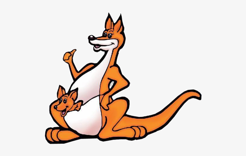 Mammal Clipart Kangaroo Cartoon 袋鼠 卡通 Png - 卡通 袋鼠, transparent png #3854192